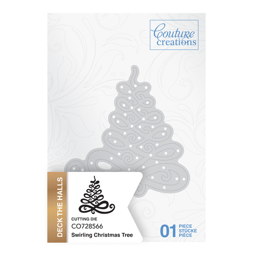 Couture Creations Swirling Christmas Tree Mini Die