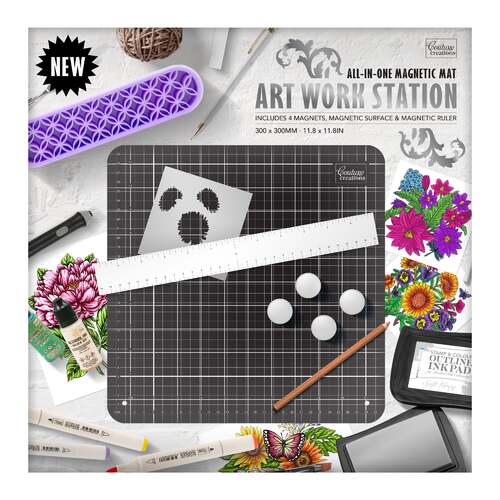 Couture Creations All-in-One Magnetic Art Work Station