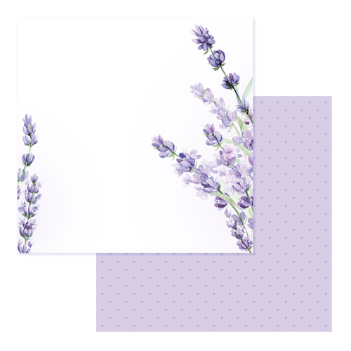 Couture Creations Lavender Love 12" Patterned Paper #2