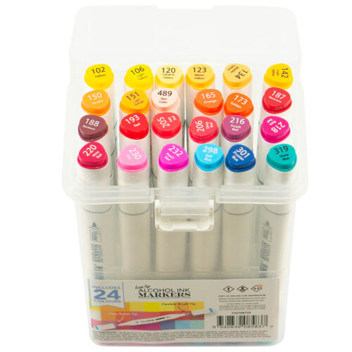 Couture Creations Twin Tip Alcohol Ink Marker Set #1