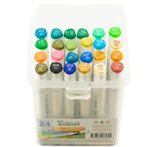 Couture Creations Twin Tip Alcohol Ink Marker Set #2