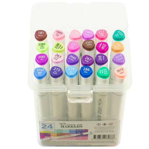 Couture Creations Twin Tip Alcohol Ink Marker Set #3