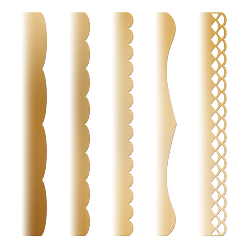 Couture Creations Elegant DL Border Cutting Die Set