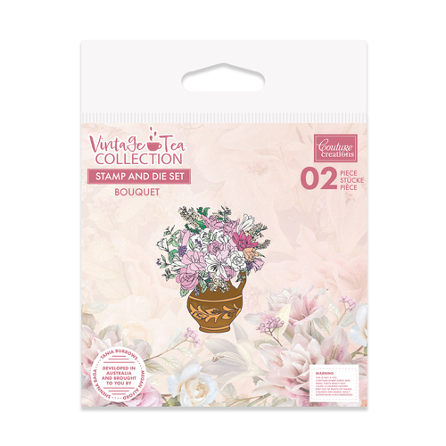 Couture Creations Bouquet Stamp & Die Set