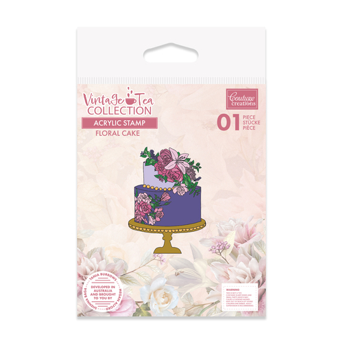 Couture Creations Floral Cake Stamp