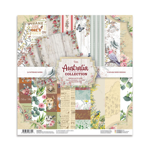 Couture Creations Australia The Lucky Country 12" Paper Pad