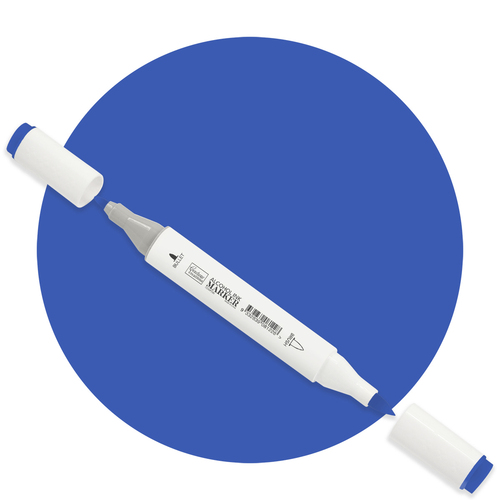 Couture Creations Blue Twin Tip Alcohol Ink Marker