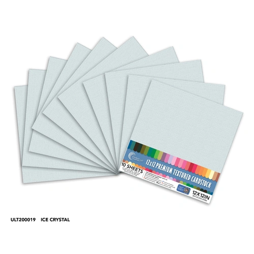 Couture Creations Cardstock - Ice Crystal 12x12" 10pk