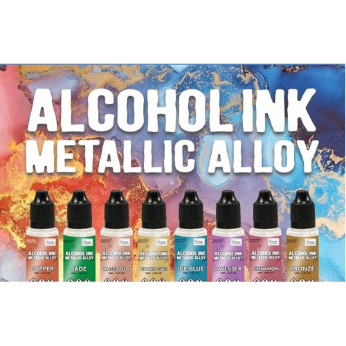 Couture Creations Metallic Alloys Alcohol Ink Bundle