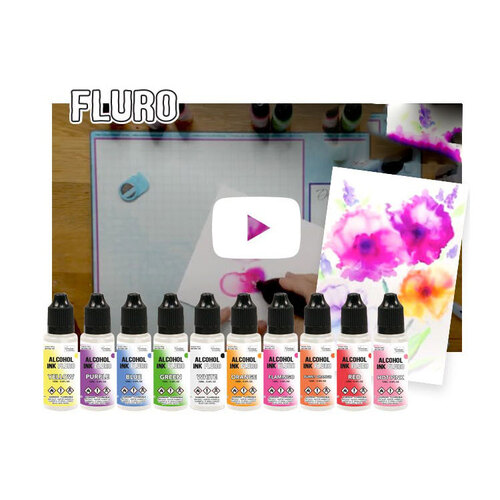 Couture Creations Fluro Alcohol Ink Bundle