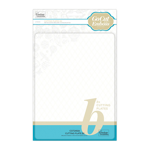 Couture Creations Go Cut & Emboss B Plate Cutting Pads Pair