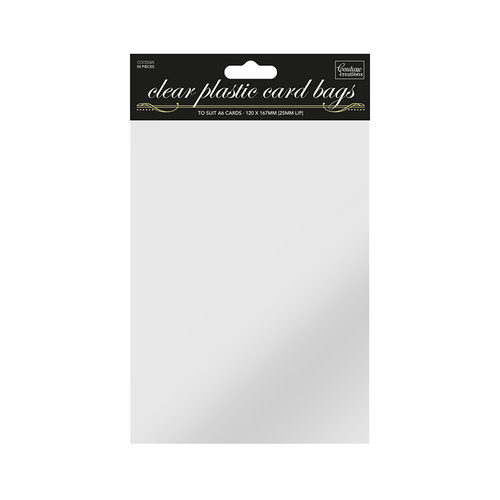 Couture Creations Card Bags A6 - 120x167mm 50pk