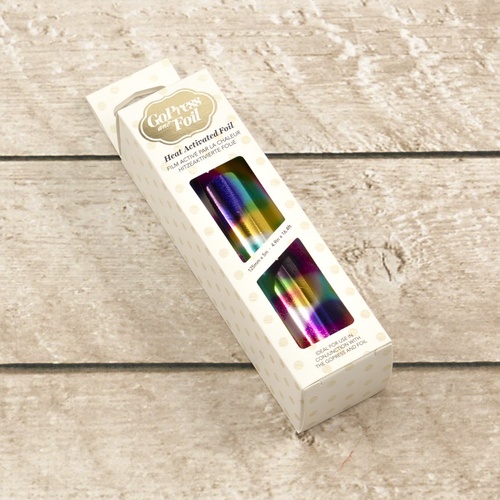 Couture Creations Rainbow Mirror Finish Heat Activated Foil