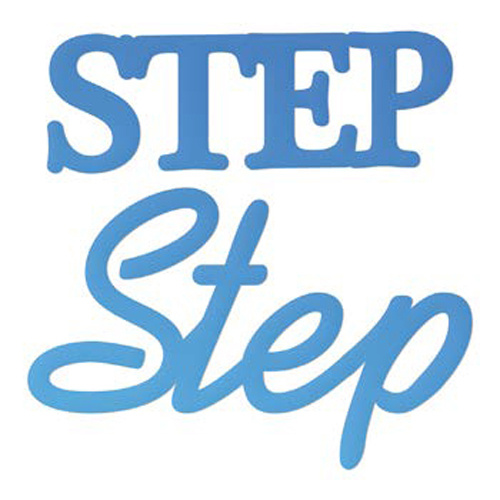 Couture Creations Everyday Mini Die Step Sentiment 