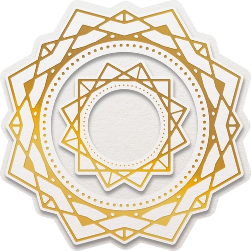 Couture Creations Framework Cut Foil and Emboss Die Nesting Dreamcatcher