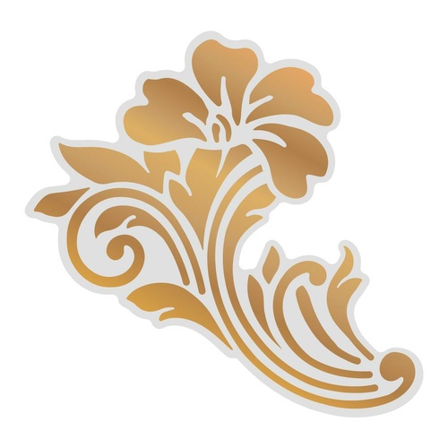 Couture Creations Gentlemans Emporium Mini Cut Foil & Emboss Die Boutonniere