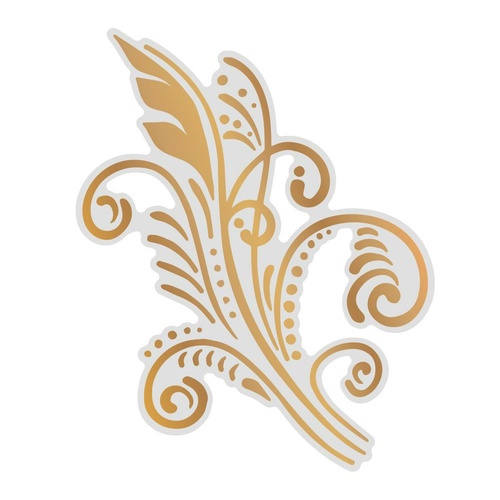 Couture Creations Gentlemans Emporium Cut Foil & Emboss Die Art Deco Flourish