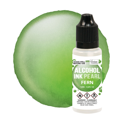Couture Creations Fern Pearl Alcohol Ink