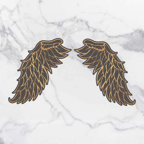 Couture Creations Steampunk Dreams Cut and Create Die Open Wings