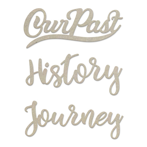 Couture Creations Steampunk Dreams Chipboard History Sentiments
