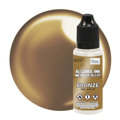 Couture Creations Bronze Metallic Alloy Alcohol Ink
