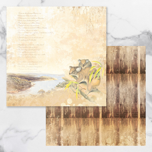 Couture Creations Sweeping Plains Paper #09