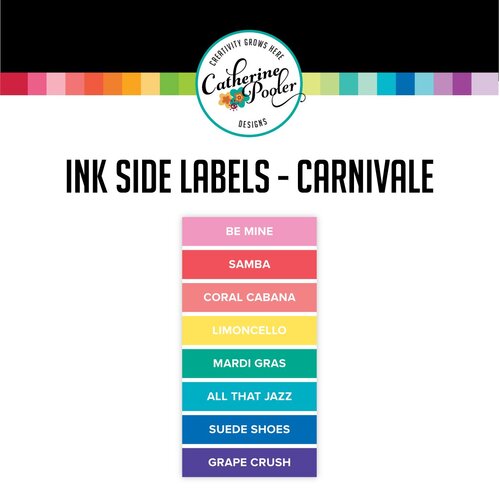 Catherine Pooler Carnivale Ink Pad Side Labels