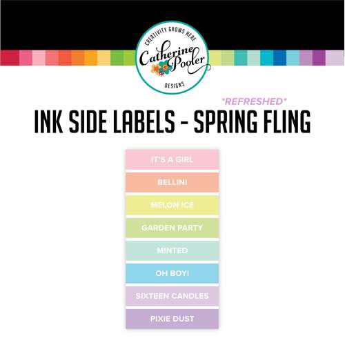 Catherine Pooler Spring Fling Ink Pad Side Labels