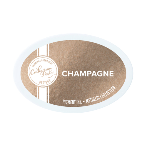 Catherine Pooler Champagne Metallic Pigment CPPremium Ink Pad