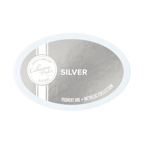 Catherine Pooler Ink Pad - Silver Metallic Pigment