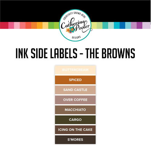 Catherine Pooler The Browns Ink Pad Side Labels