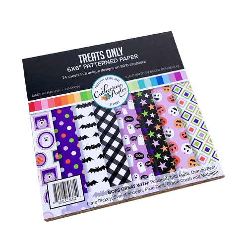 Catherine Pooler Treats Only Patterned Paper Pad