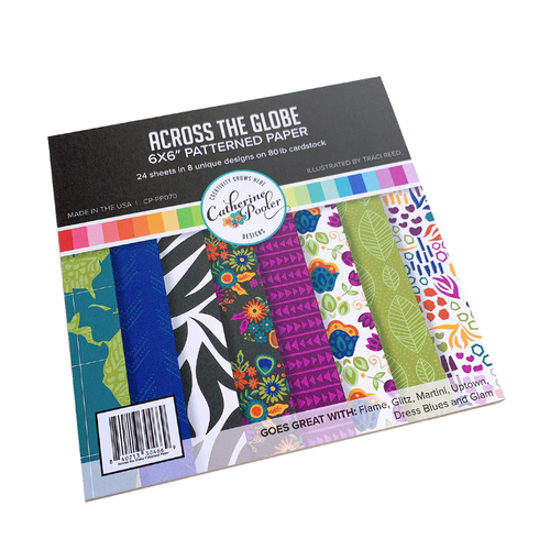 Catherine Pooler Across the Globe Patterned Paper