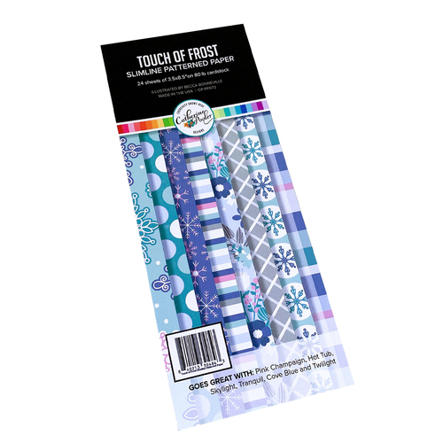 Catherine Pooler Touch of Frost Slimline Patterned Paper