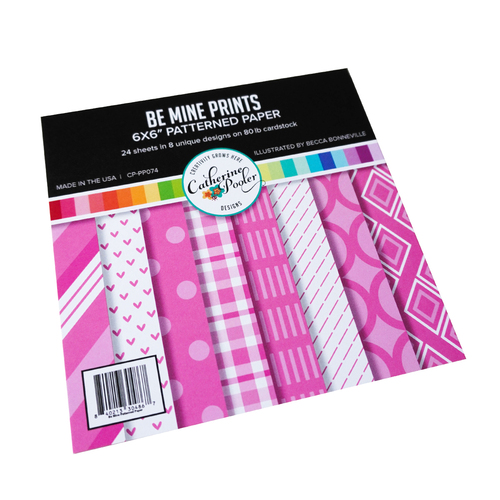 Catherine Pooler Be Mine Prints Patterned Paper