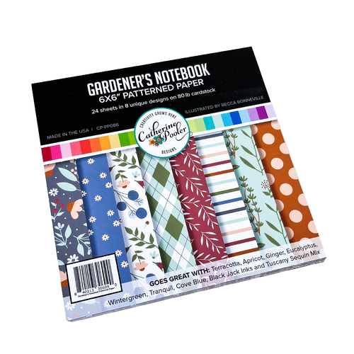 Catherine Pooler Gardener's Notebook Patterned Paper