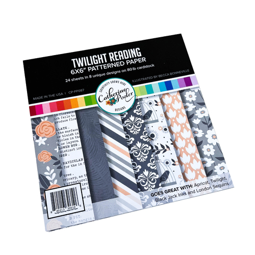 Catherine Pooler Twilight Reading Patterned Paper
