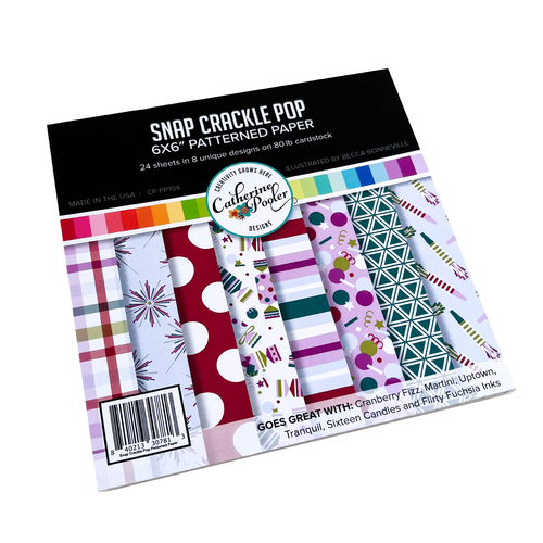 Catherine Pooler Snap Crackle Pop Patterned Paper