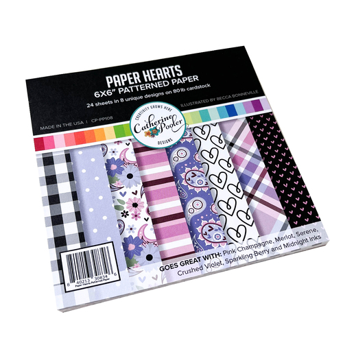 Catherine Pooler Paper Hearts Patterned Paper