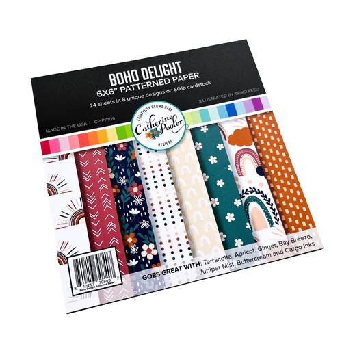 Catherine Pooler Boho Delight Patterned Paper