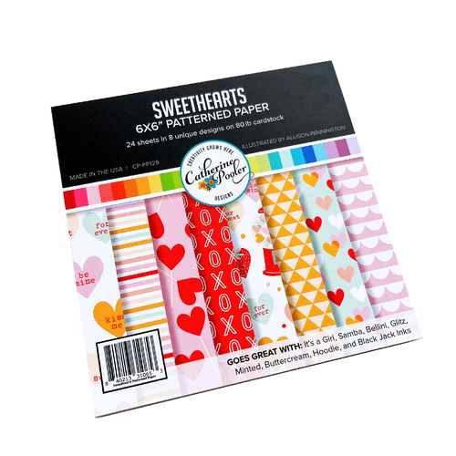Catherine Pooler Sweethearts Patterned Paper