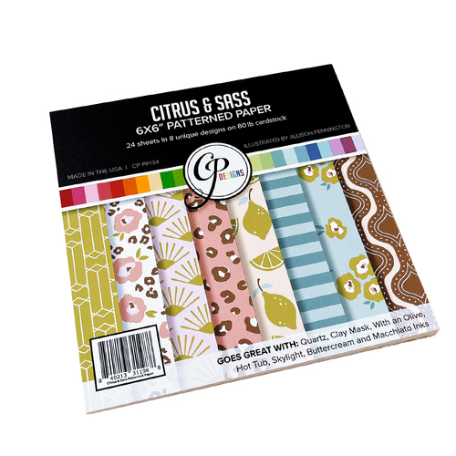 Catherine Pooler Citrus & Sass Patterned Paper
