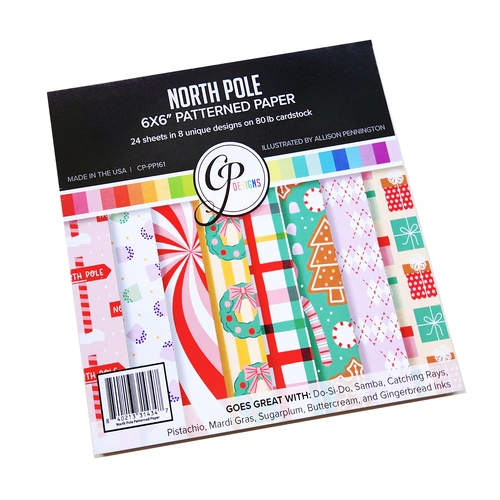 Catherine Pooler North Pole Patterned Paper