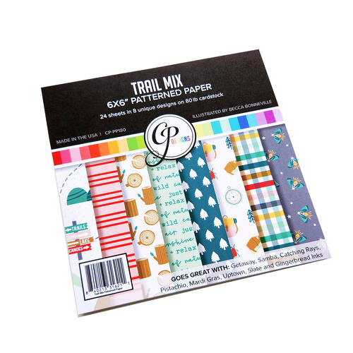 Catherine Pooler Trail Mix Patterned Paper