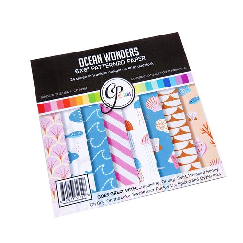 Catherine Pooler Ocean Wonders Patterned Paper