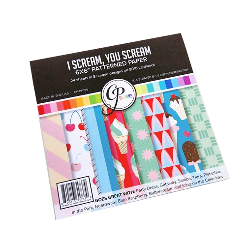 Catherine Pooler I Scream, You Scream Patterned Paper