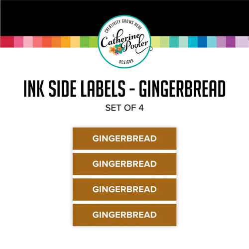 Catherine Pooler Gingerbread Ink Pad Side Labels