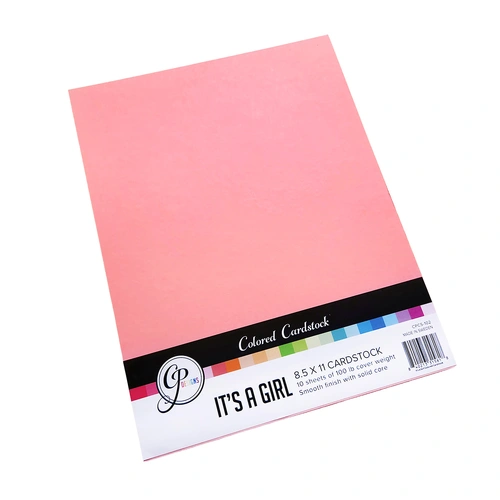 Catherine Pooler Colored Cardstock -  It's a Girl 