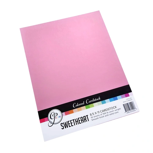 Catherine Pooler Colored Cardstock -  Sweetheart 