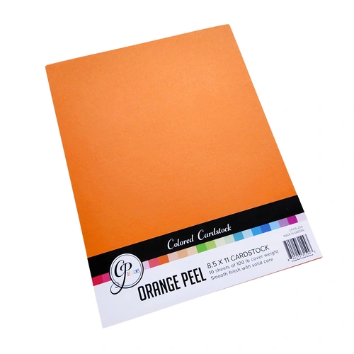 Catherine Pooler Colored Cardstock -  Orange Peel 